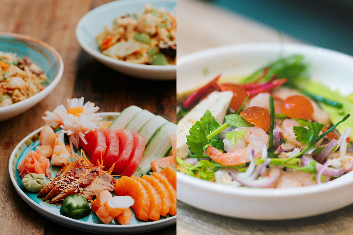 薰酒與壽司、沙拉最搭。