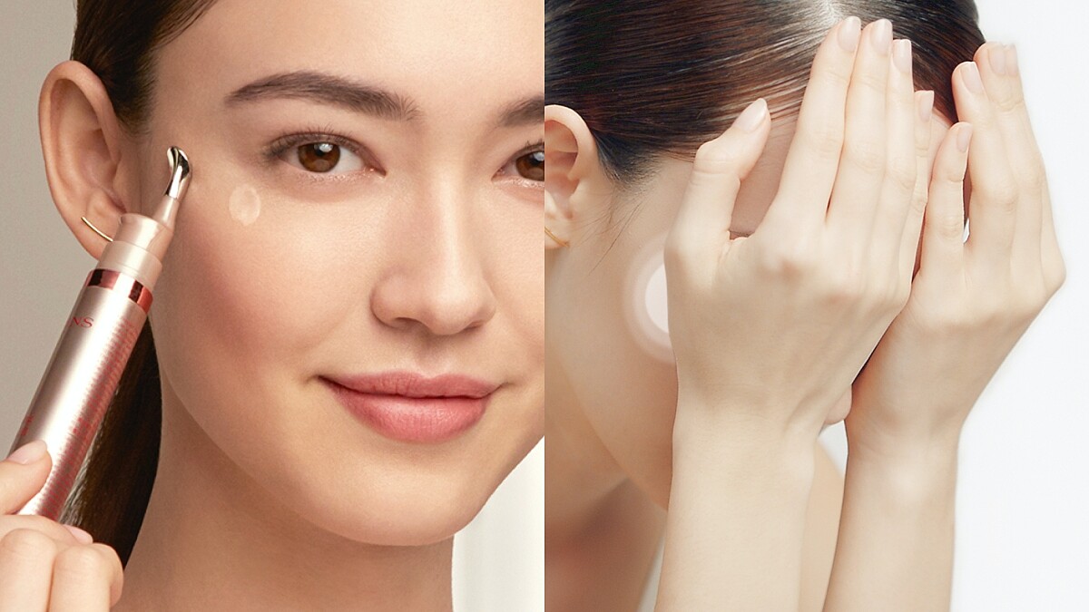 眼周水腫怎麼辦?簡單按摩6步驟讓雙眼炯炯有神,這些眼部精華都自帶按摩功能!