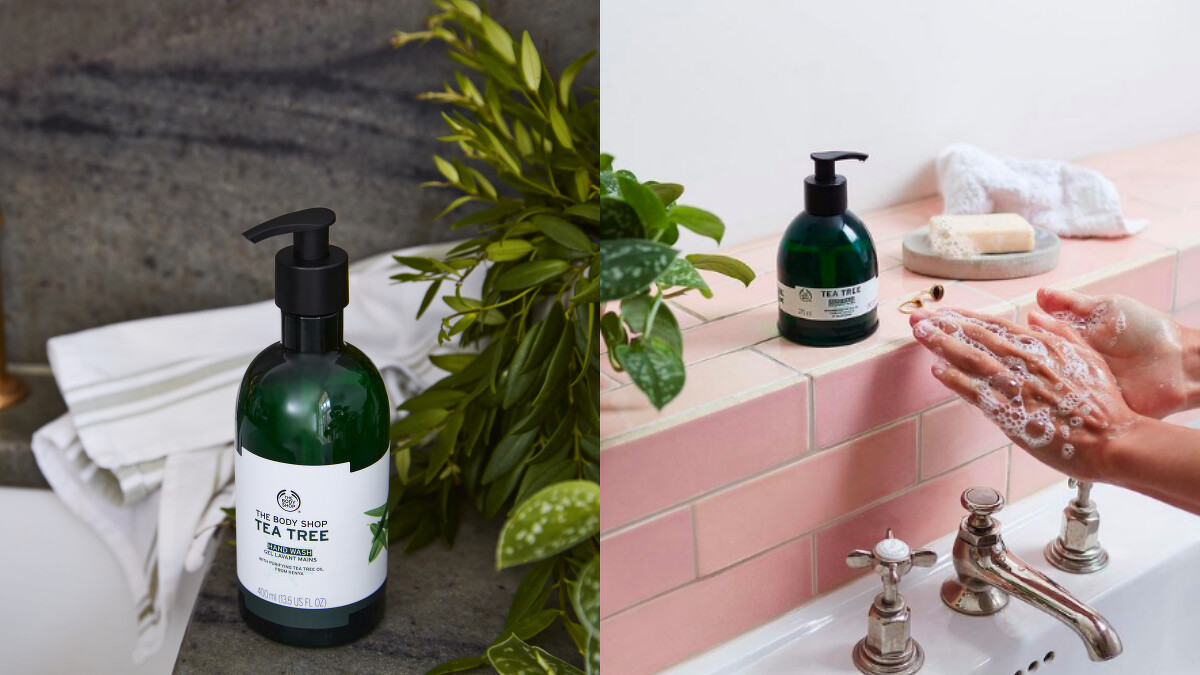 THE BODY SHOP天然茶樹淨膚洗手乳 $520/275ml