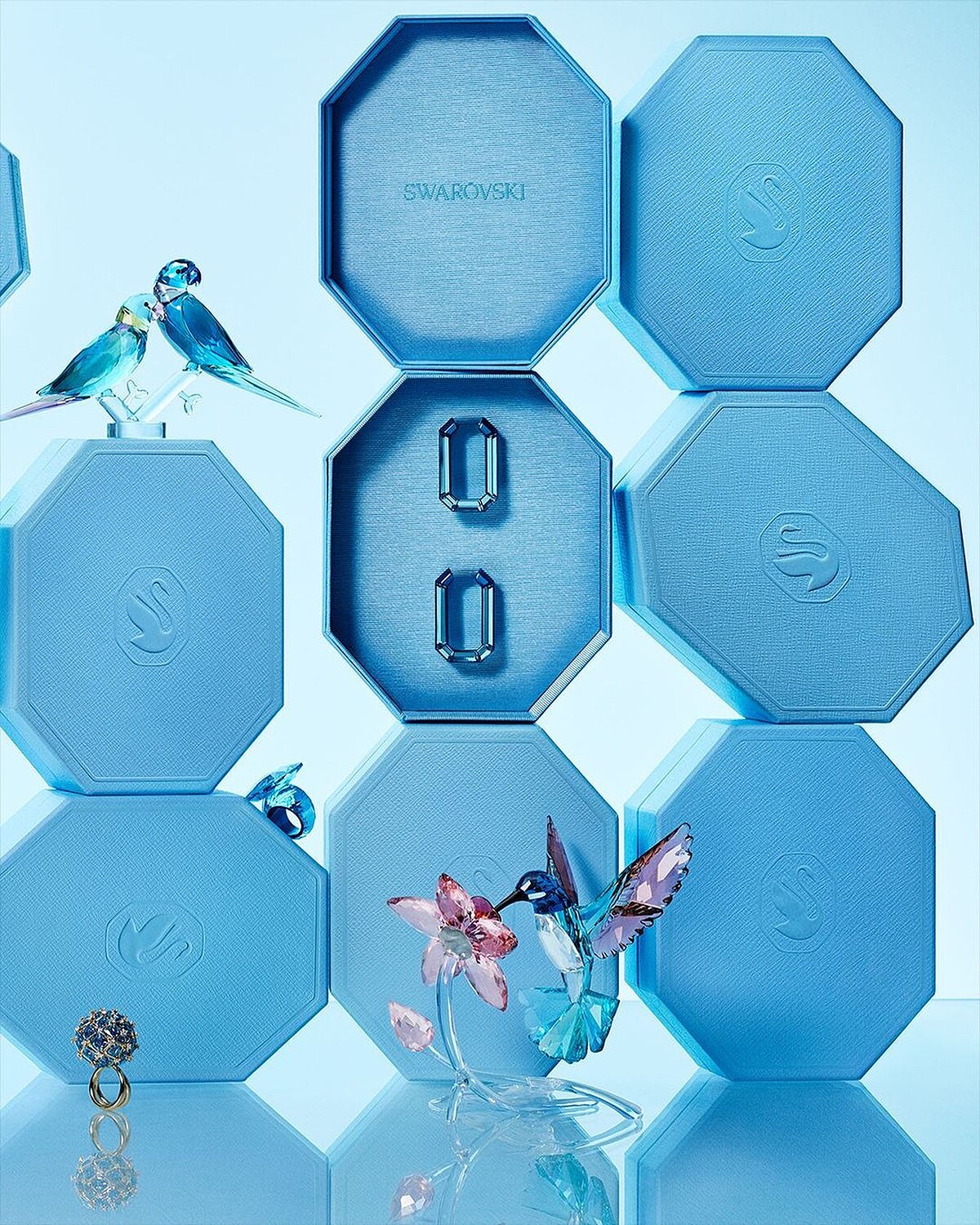 Swarovski全新八角形包裝盒