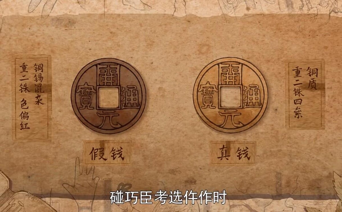 御賜小仵作 圖解真假錢