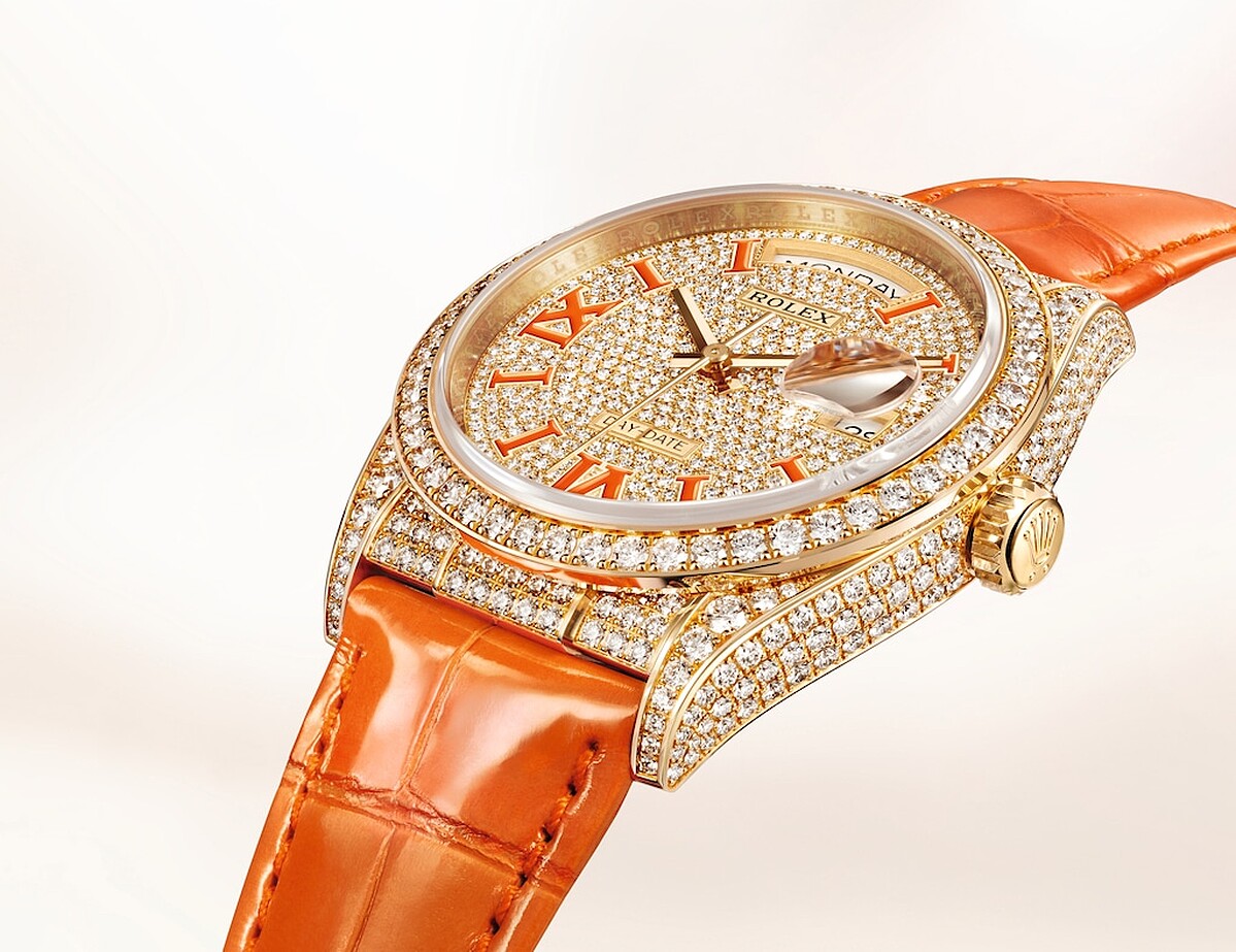 新款Day-Date 36搭載製錶技術領先的3255型機芯。