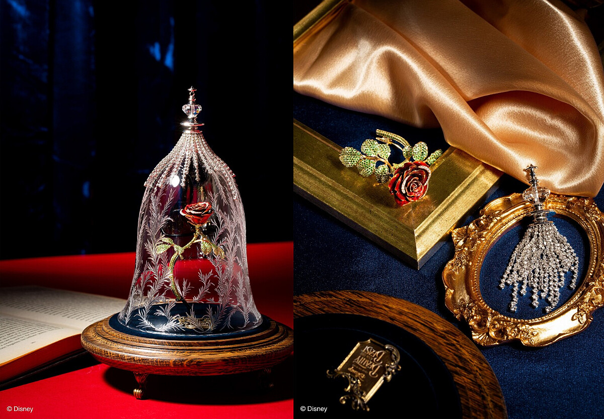 美女與野獸魔法玫瑰 參考售價: 7,000,000 日幣