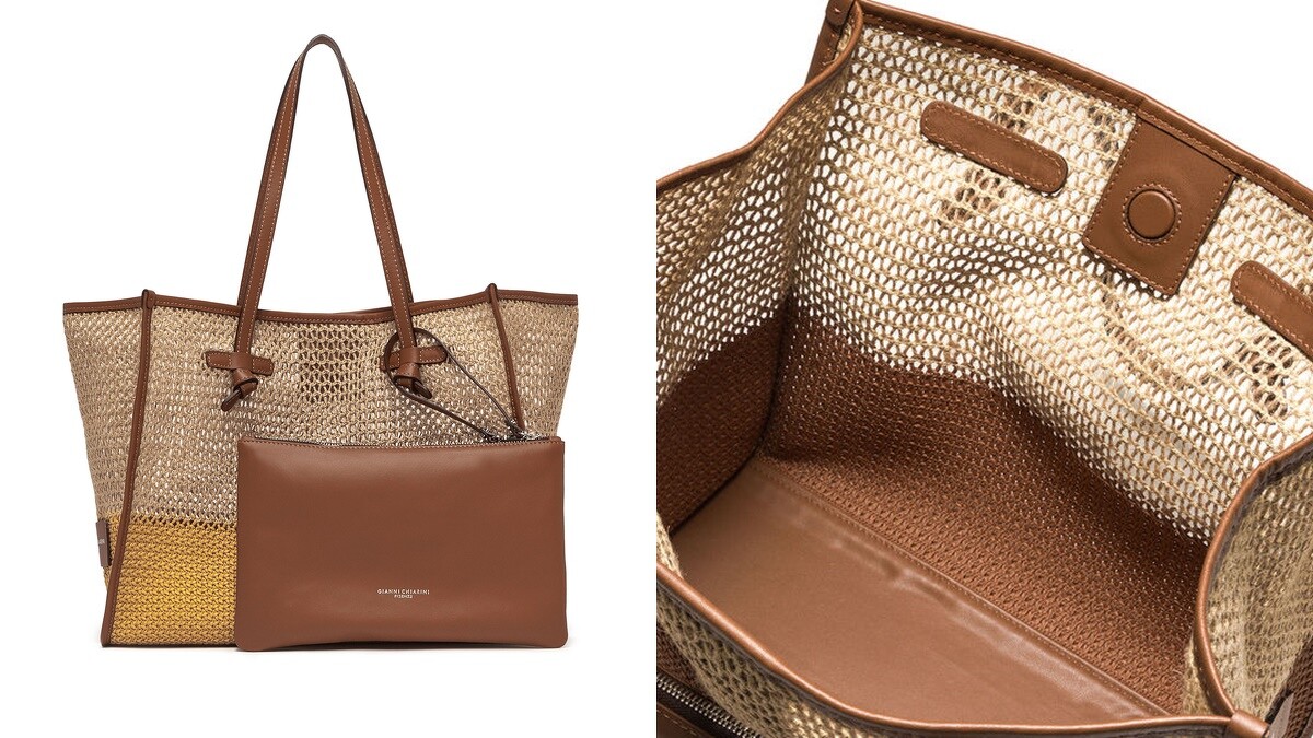 Marcella ECO鏤空鉤織托特包，NT13,800元