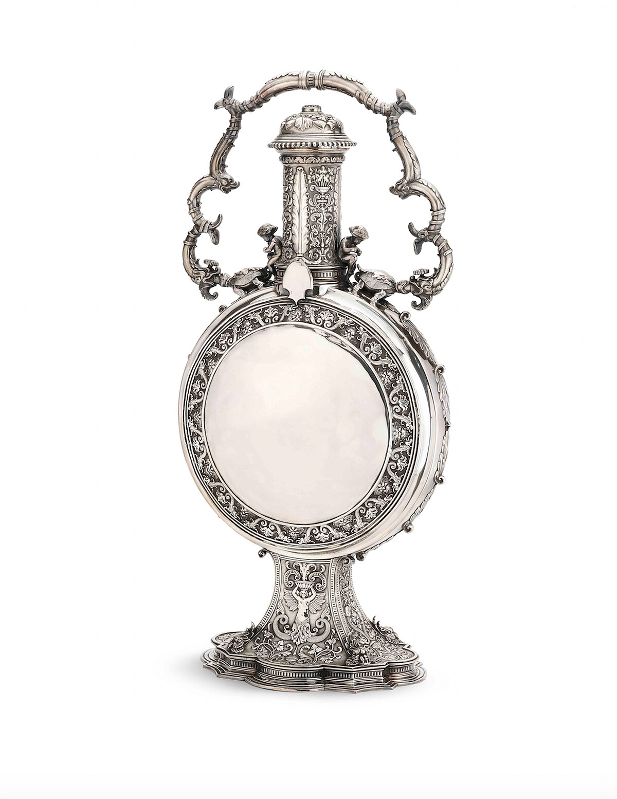 維多利亞時代銀製朝覲瓶, 倫敦, 1881年,兩依藏博物館藏