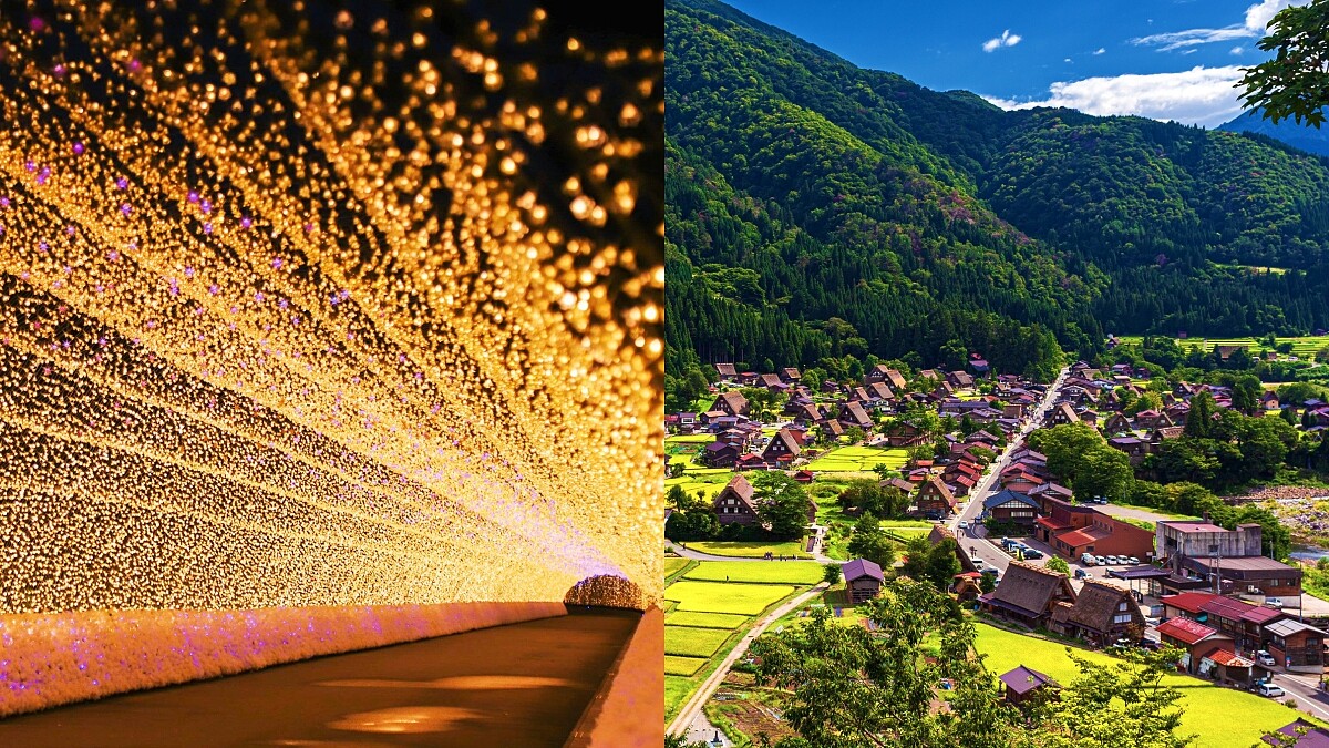 日本最大夢幻燈海近在眼前！50萬人氣Youtuber帶你線上玩日本中部，還有童話風合掌村、小京都一次踩點