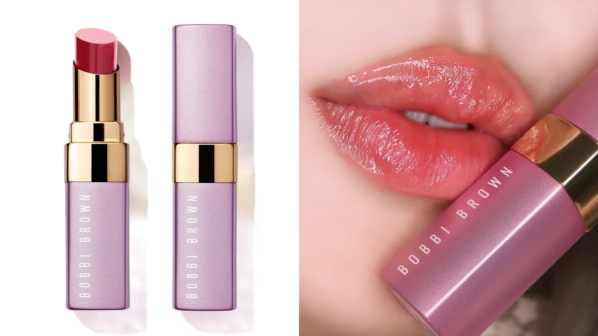 Bobbi Brown 2021限量神仙光影系列晶鑽桂賦潤色護唇膏唇照#Bare Raspberry(IG@l.y.h_1993)