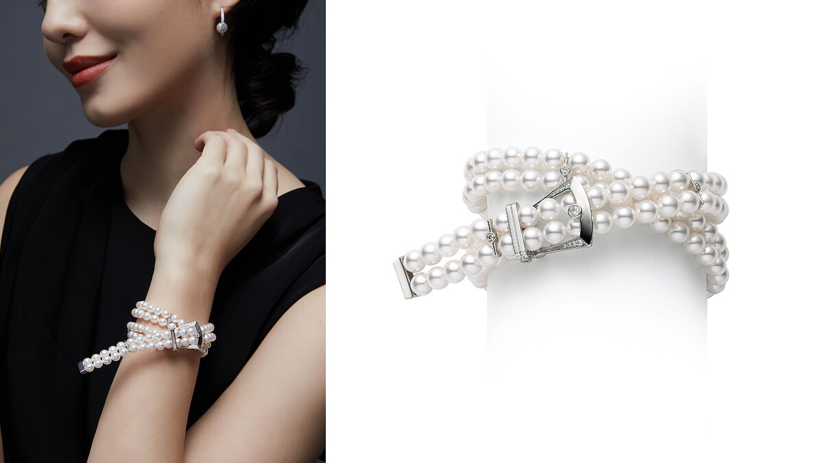Mikimoto Boucle Pr&eacute;cieuse系列手環/頸鍊 