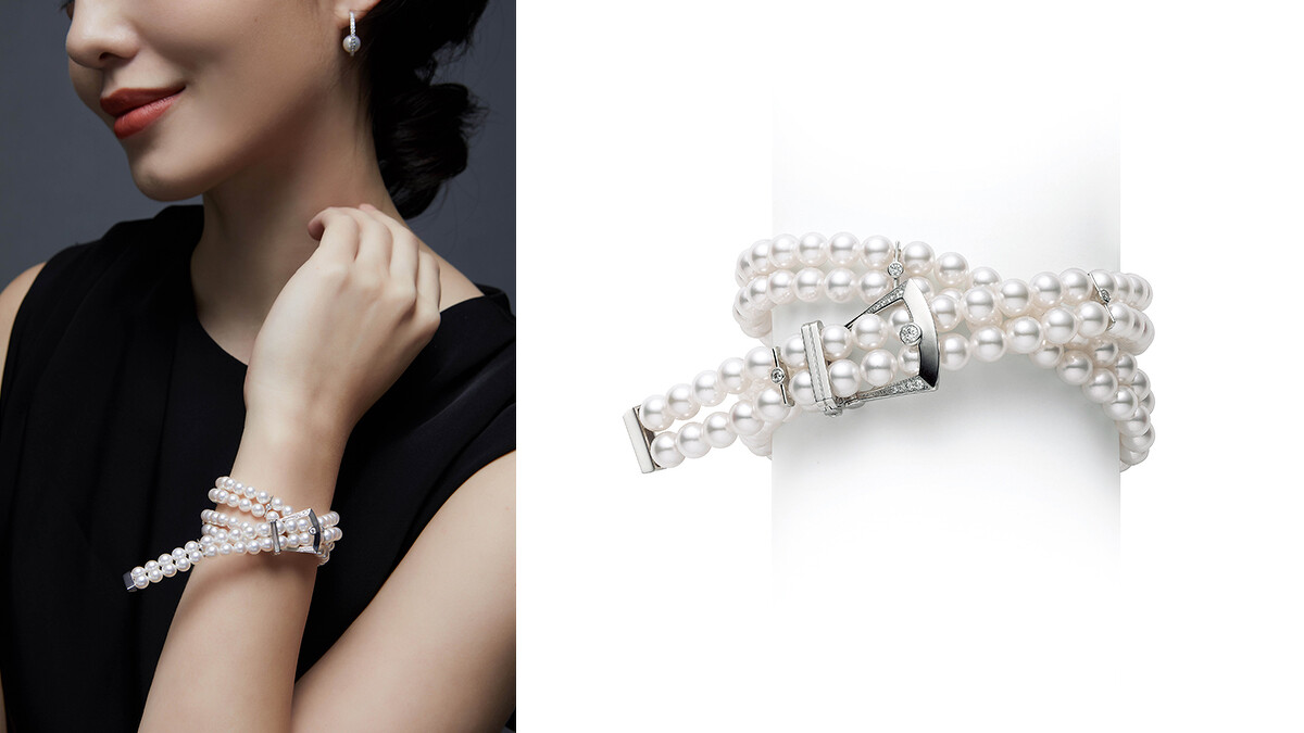 Mikimoto Boucle Précieuse系列手環/頸鍊