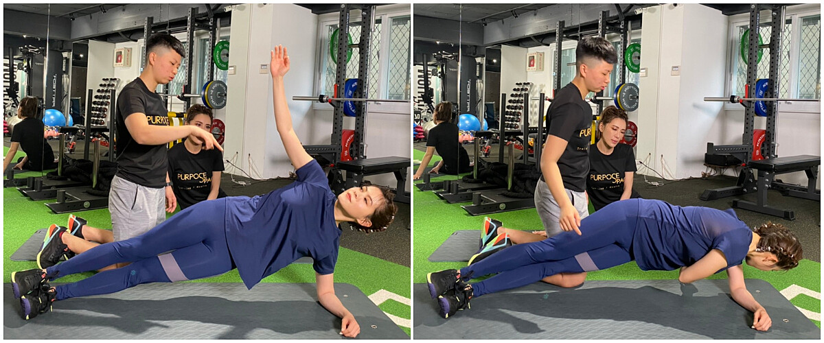 旋轉側棒式訓練