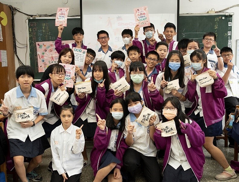 《Kotex青春期校園教育推廣計畫》幫助超過3.6萬名國中生體驗更活潑、有效啟動對話的青春期生理健教課。