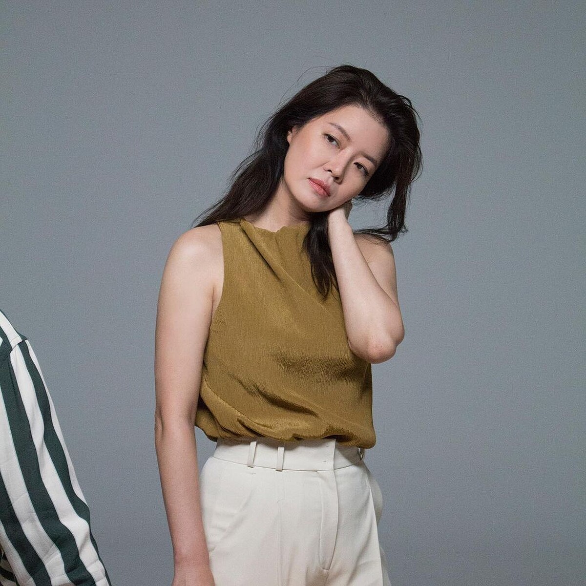 金麗珍不演壞人拍時尚照,好感度提升!