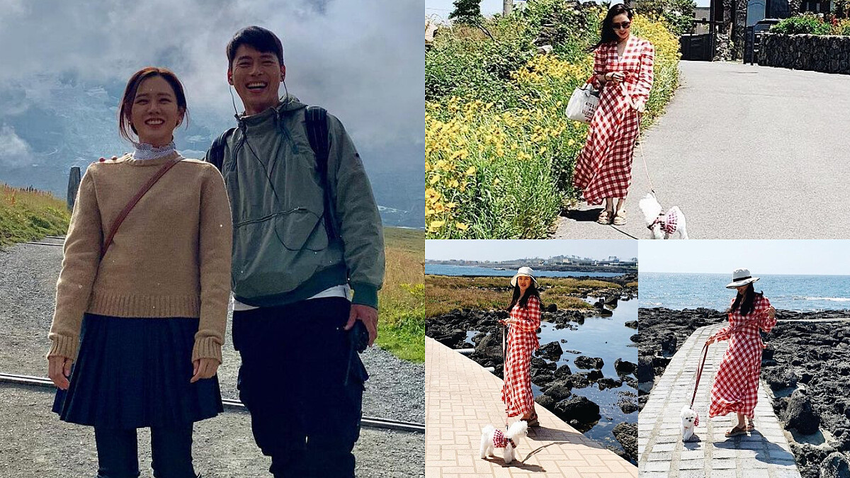 孫藝珍 戀愛中的女人最美麗！濟州島「男友視角」出遊照？自曝穿情侶裝，開心曬幸福模樣？！