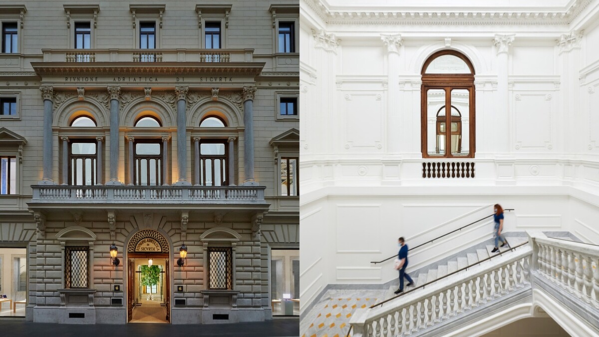 Apple Via del Corso果粉此生必訪Apple Store！改建19世紀羅馬古蹟宮殿，數千小時修復幾何天花板、重現藝術品
