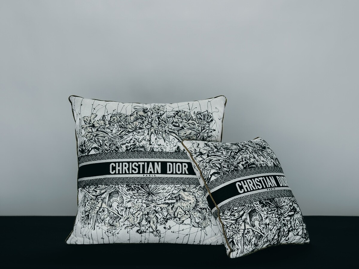 Dior Constellation花卉小型抱枕