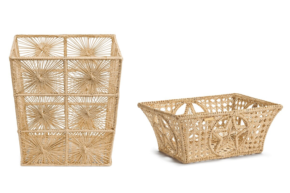 Dior Baskets編織竹籃