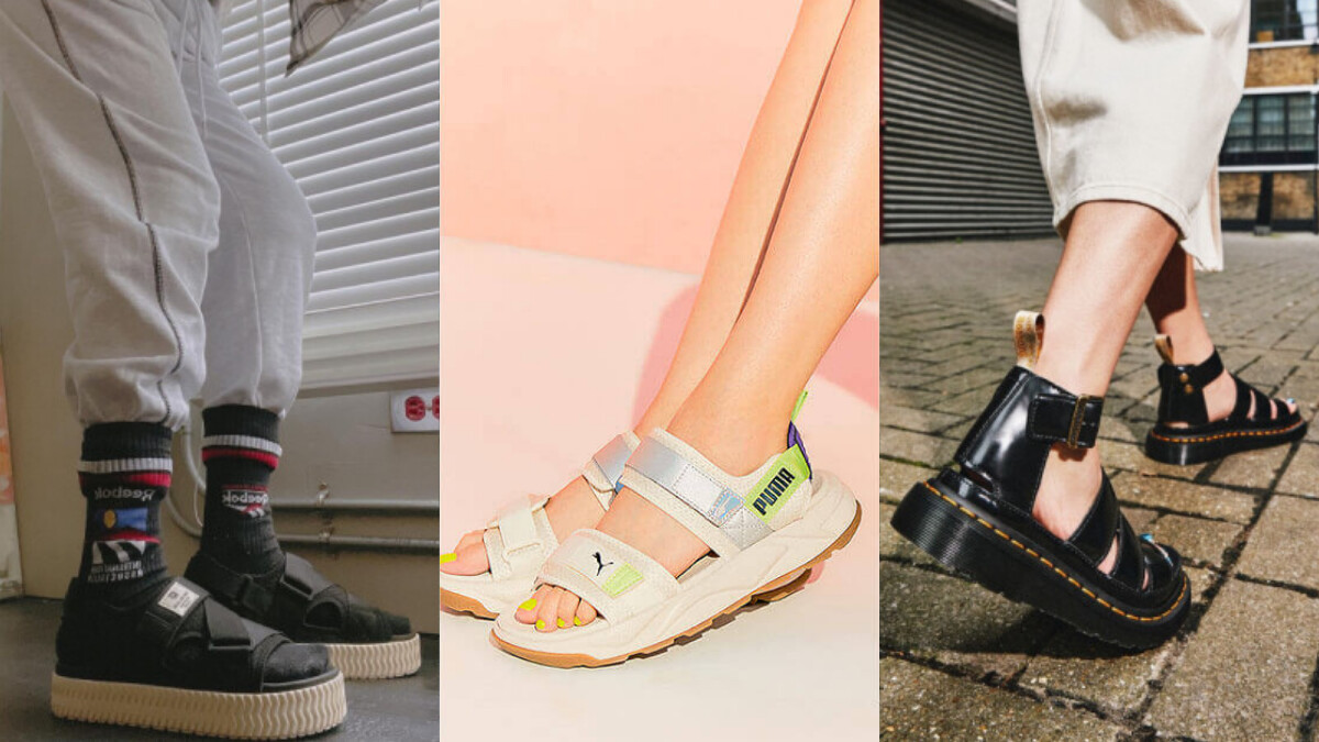 厚底涼鞋不只可以拉長比例！盤點Dr. Martens、Puma、Excelsior...9款還可以修飾腳踝的厚底涼鞋