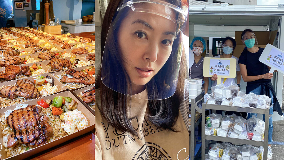 賈永婕為抗疫醫護打氣!與小S每天送100個愛心便當:「謝謝你們,因為有你們在前線作戰,我們可以安心的宅在家。」
