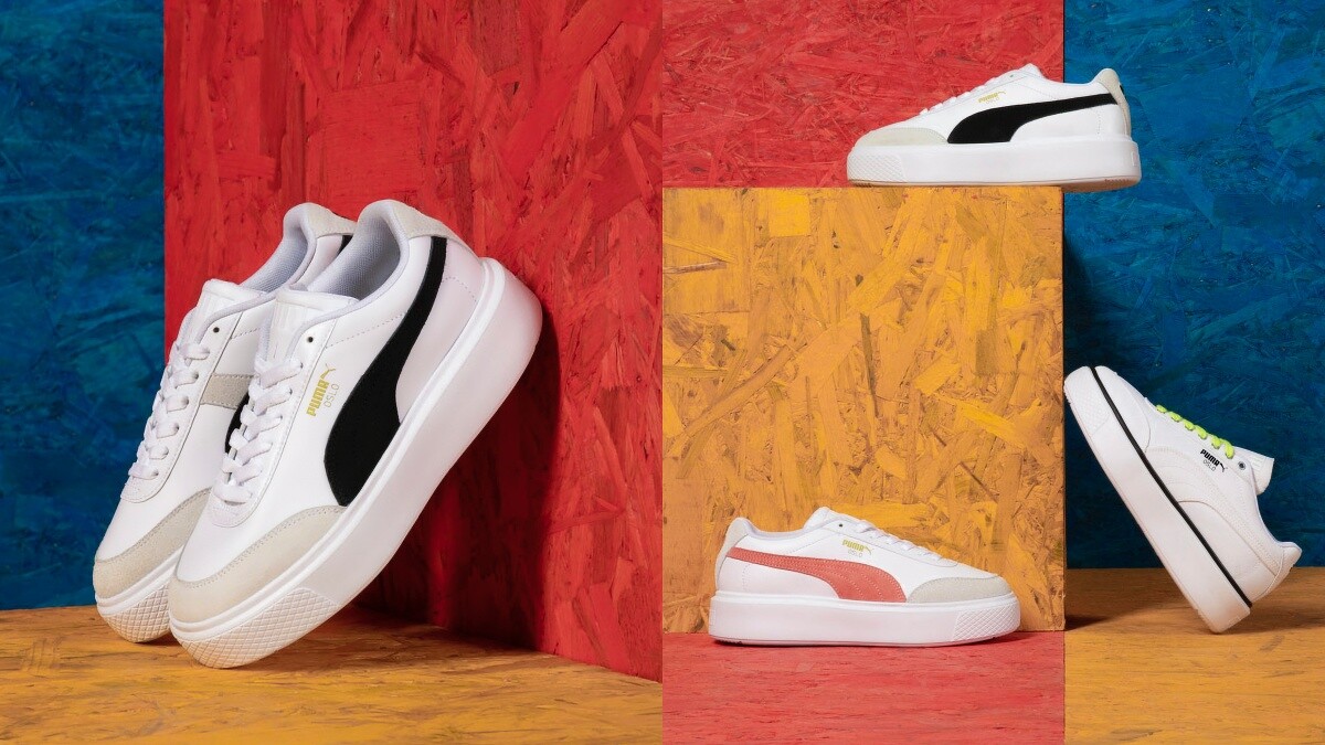 Puma Oslo Maja 復刻厚底小白鞋，NT2,980