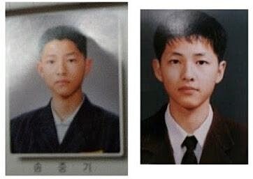  「童顏美男」宋仲基 學生時代已是萬人迷