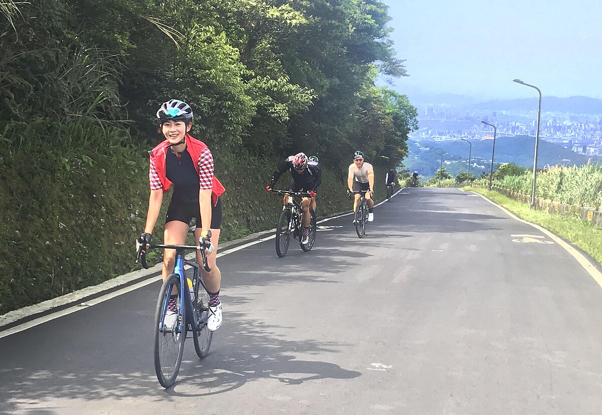 ▲魏華萱騎上單車甩去低潮。（圖 / 魏華萱提供）