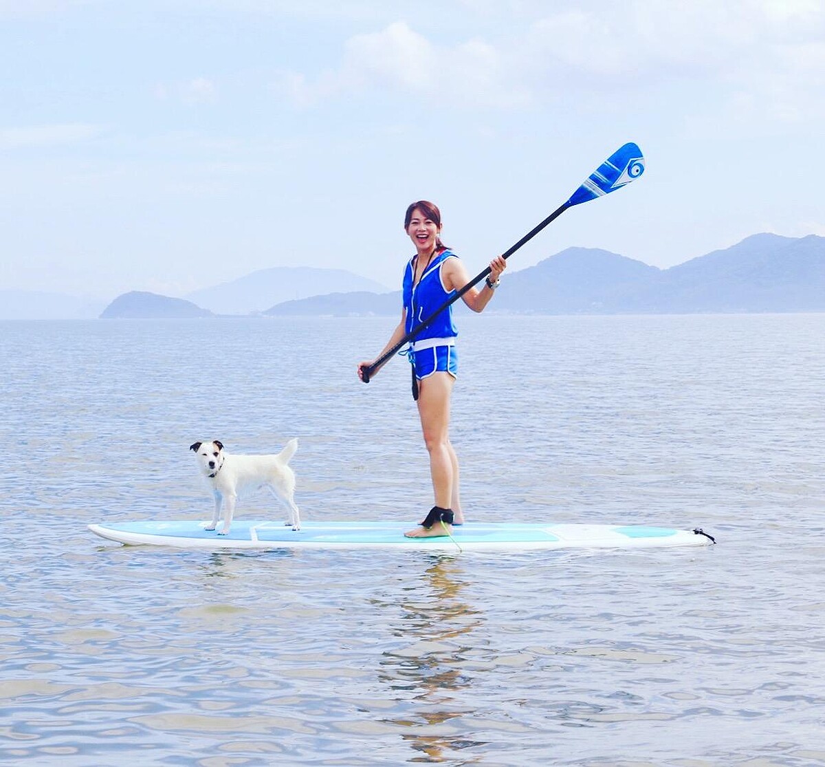 ▲魏華萱也熱愛水上活動。（圖 / 魏華萱提供）