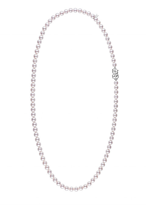 Mikimoto Double Eight系列珍珠串鍊 參考價格NT$ 358,000