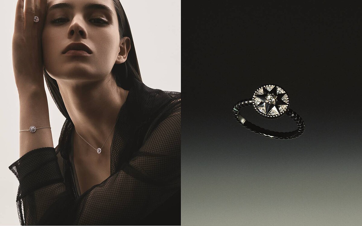 Rose des Vents 是 Victoire de Castellane 以八芒星幸運符的圖案和意義，打造的輕珠寶，是閨密、 志同道合者做為群體信物的好選擇。