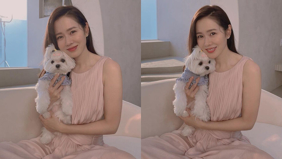 孫藝珍是犬派！連玄彬都吃醋，狂曬毛小孩 Kitty、穿情侶裝，粉絲激動：「沒有看過這麼美的狗媽媽！」