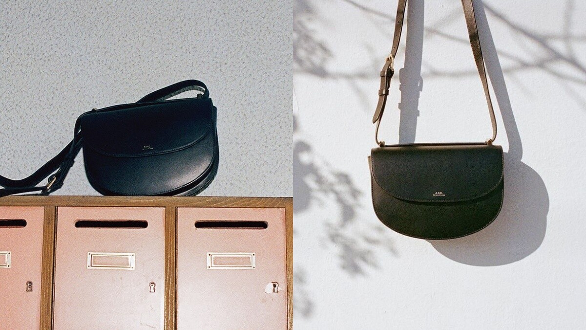 A.P.C. Gen&egrave;ve Bag，約NT9500-NT13,000