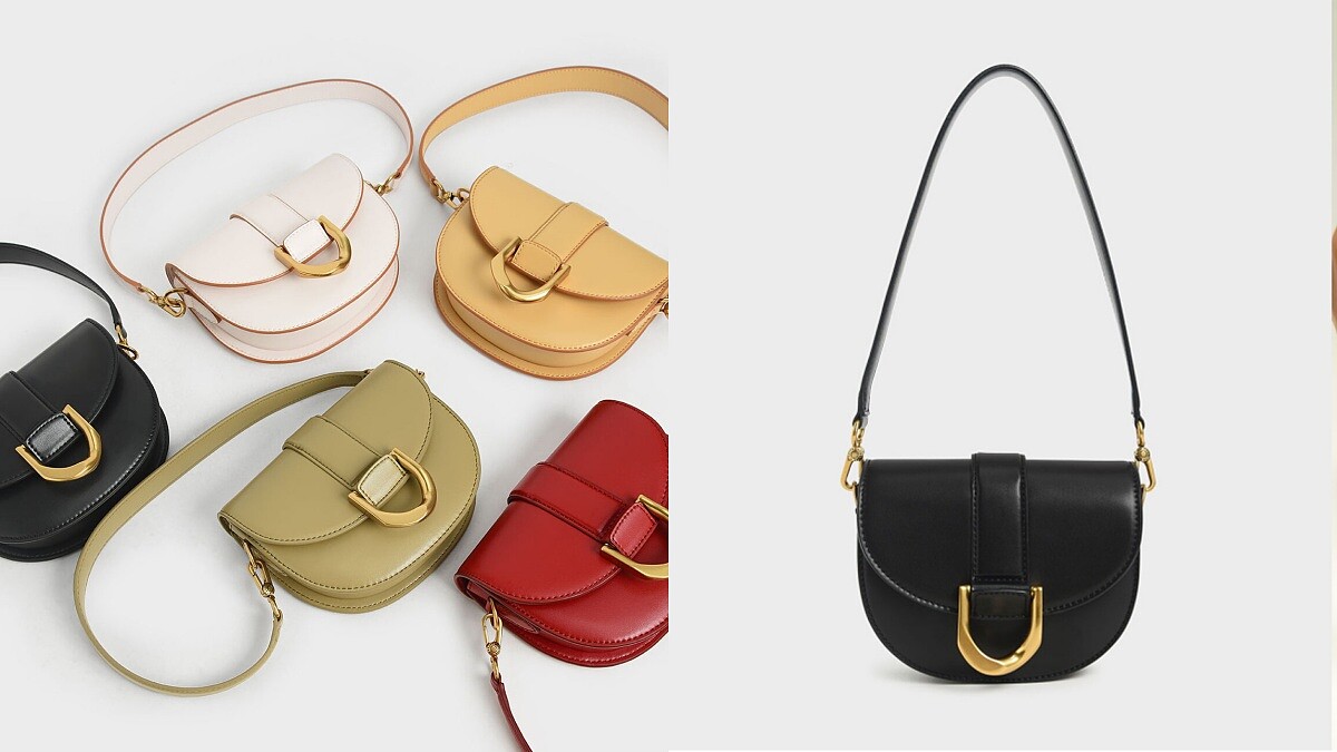 Charles Keith Gabine小型馬鞍包，NT1,990