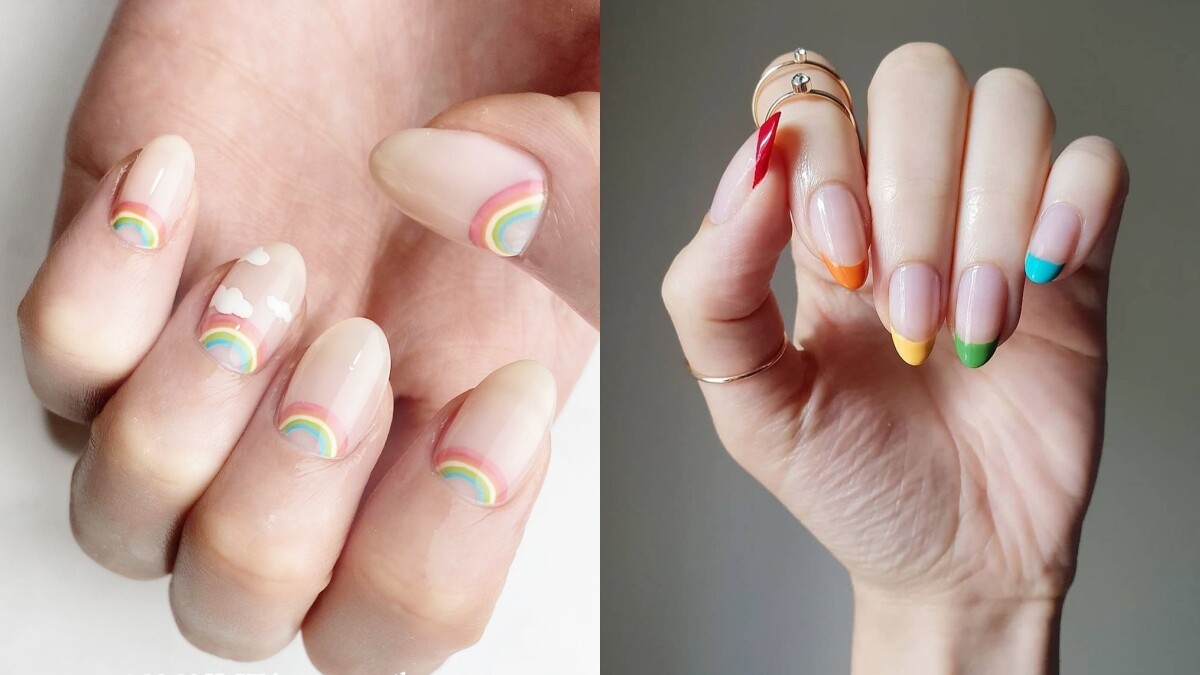 彩虹美甲15款範本推薦！不只指尖繽紛多彩，也讓世界更友善