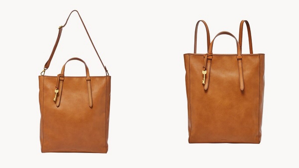 Fossil Camilla 真皮三用後背包，NT5,990