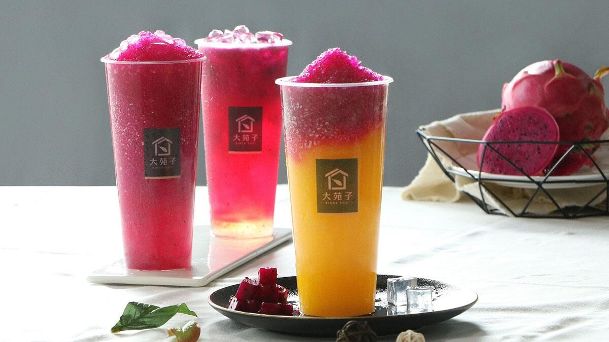 芒果尬火龍果！大苑子推3款火龍果系列飲品，加入芒果冰沙清爽涼感一次滿足