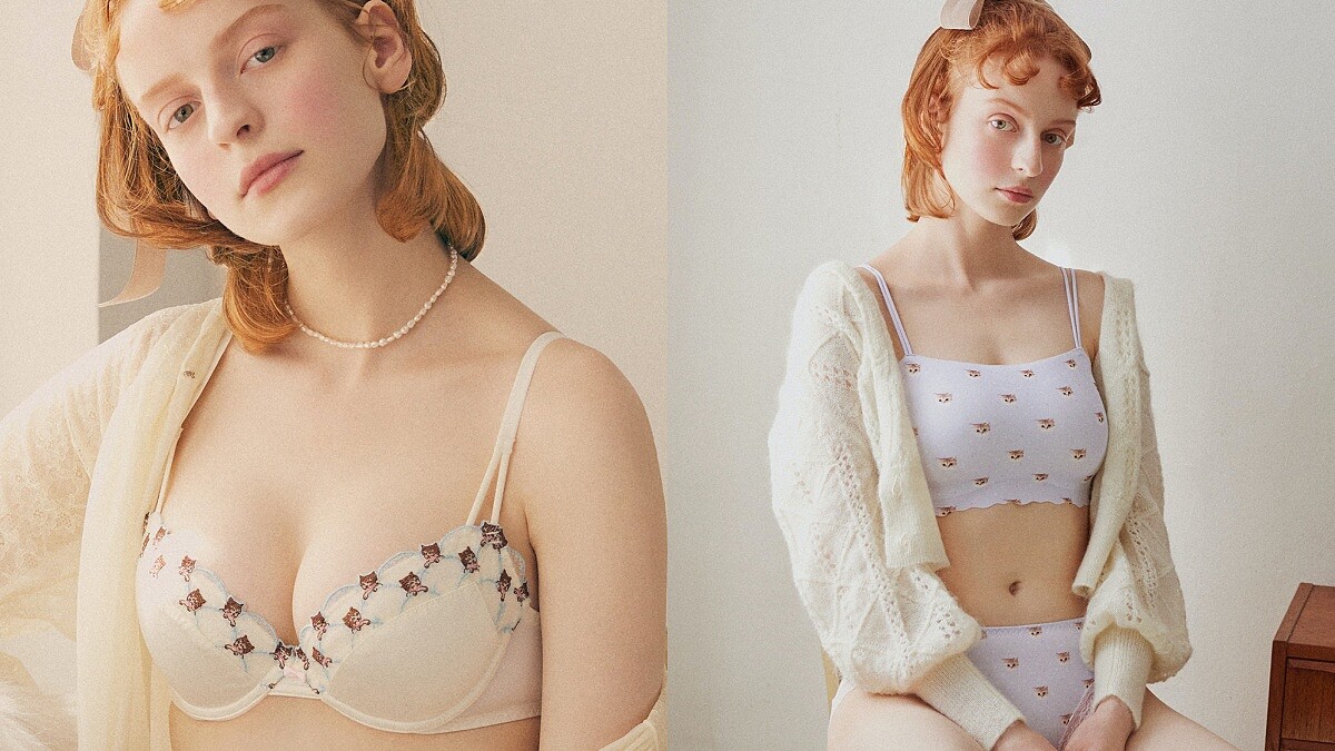 Peach John姐妹牌GiRLS by Peach John聯手Paul &amp;amp; Joe將招牌貓咪、西洋菊打造居家服、內衣，七大聯名品項帶你看（附售價）