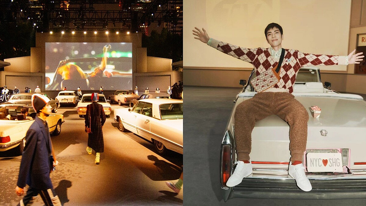搭敞蓬車看秀！Coach 2021冬季系列搶先於上海登場，睽違1年半連蕭敬騰也來了