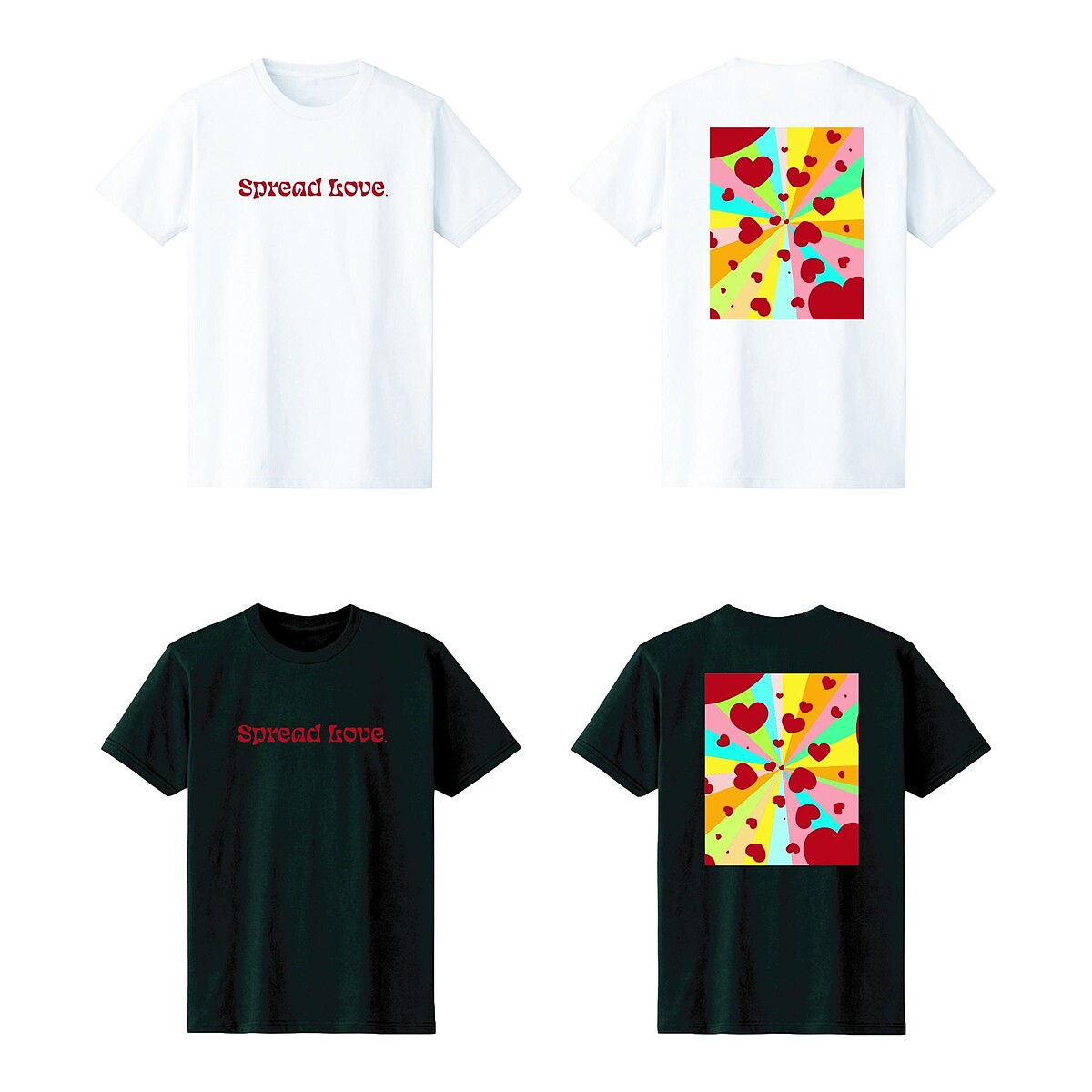 老蕭作品《Spread Love》限定周邊TEE。