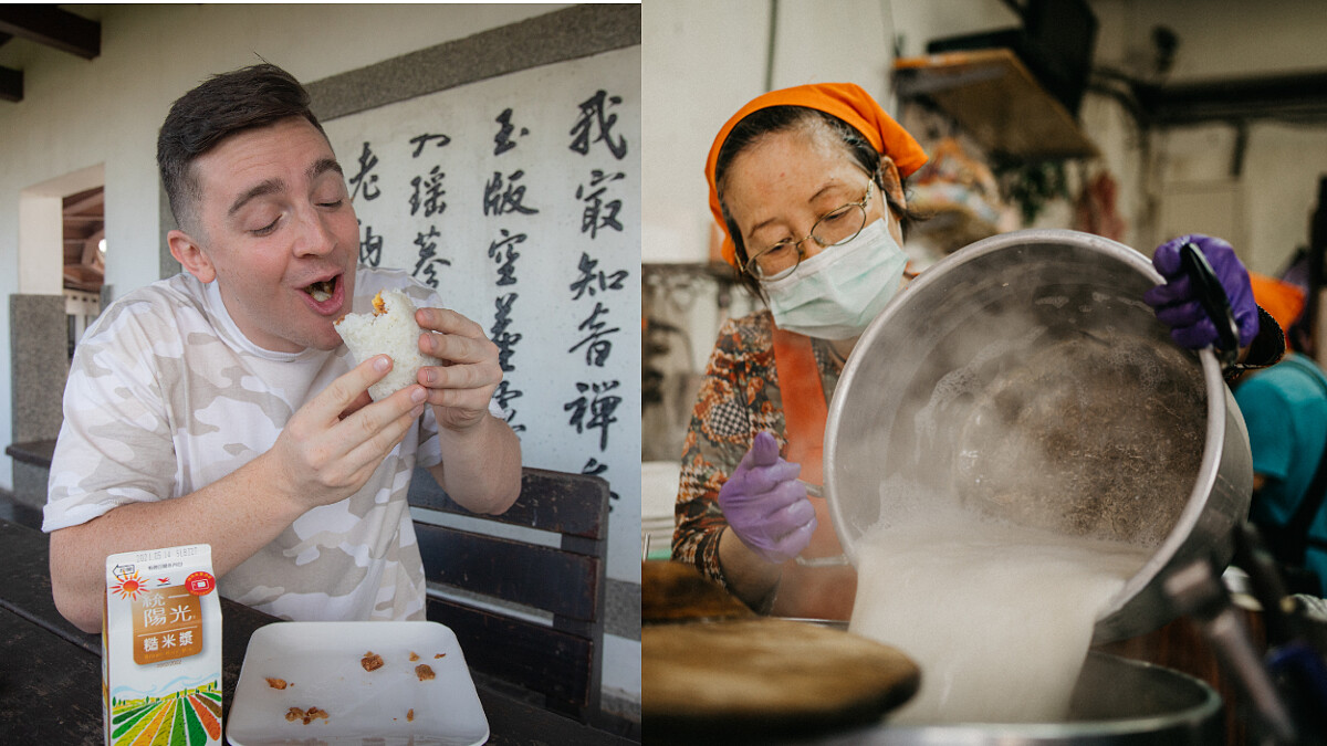 呼叫美食控！手工現做米漿+飯糰的台式經典米早餐， OK、萊爾富、7-11與統一陽光糙米漿揪你一起品嚐最真的傳統好滋味！