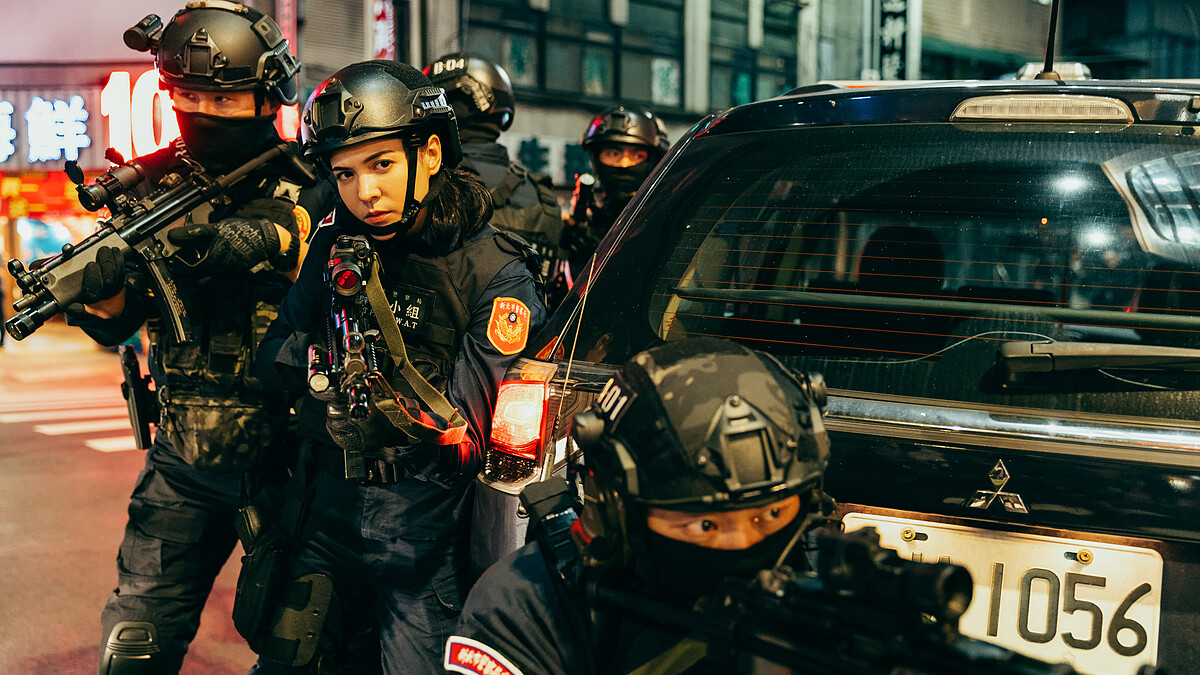 ▲張榕容超Man表現被戲稱為影帝。（圖／CATCHPLAY+提供）