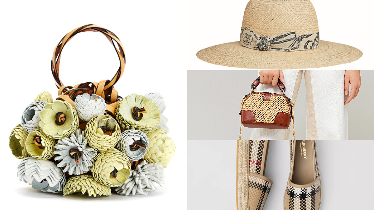 《我的上流世界》李寶英劇中穿搭同系列編織包，盤點Hermès、Loewe、Chloé...夏日編織風格必備單品