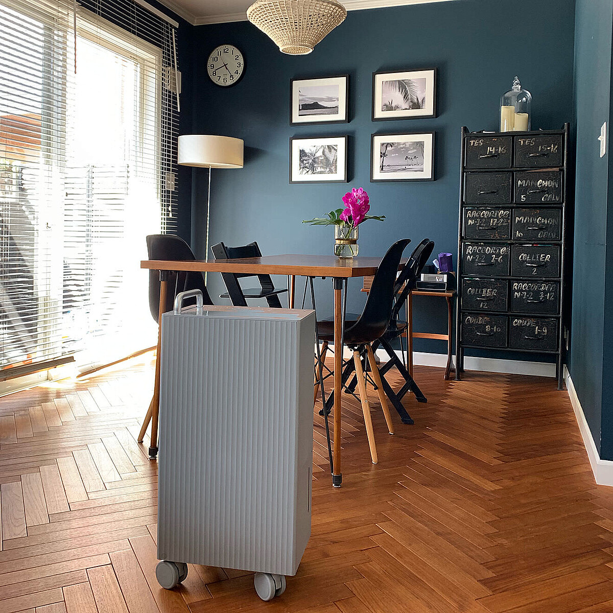 近日被日本各大報章雜誌報導的美型除濕機。