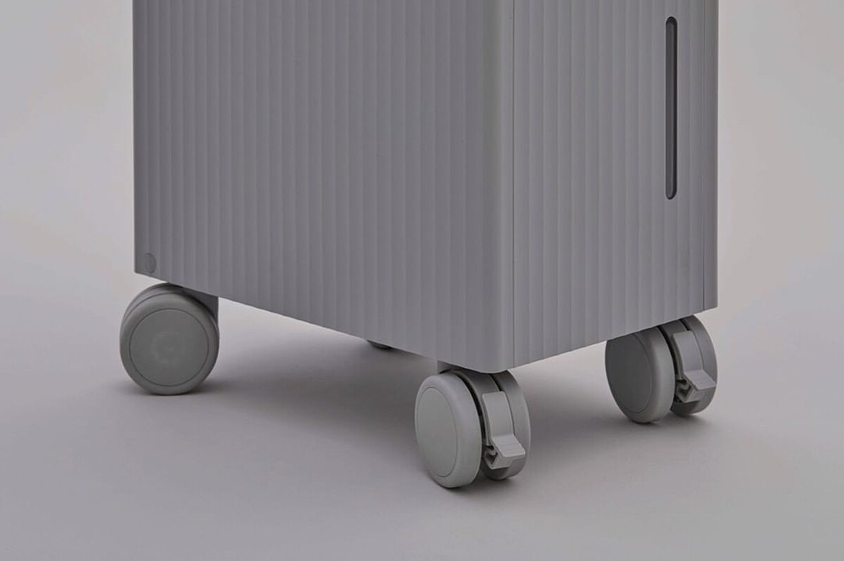 把手與滾輪的設計可以輕易地移動到各個空間。