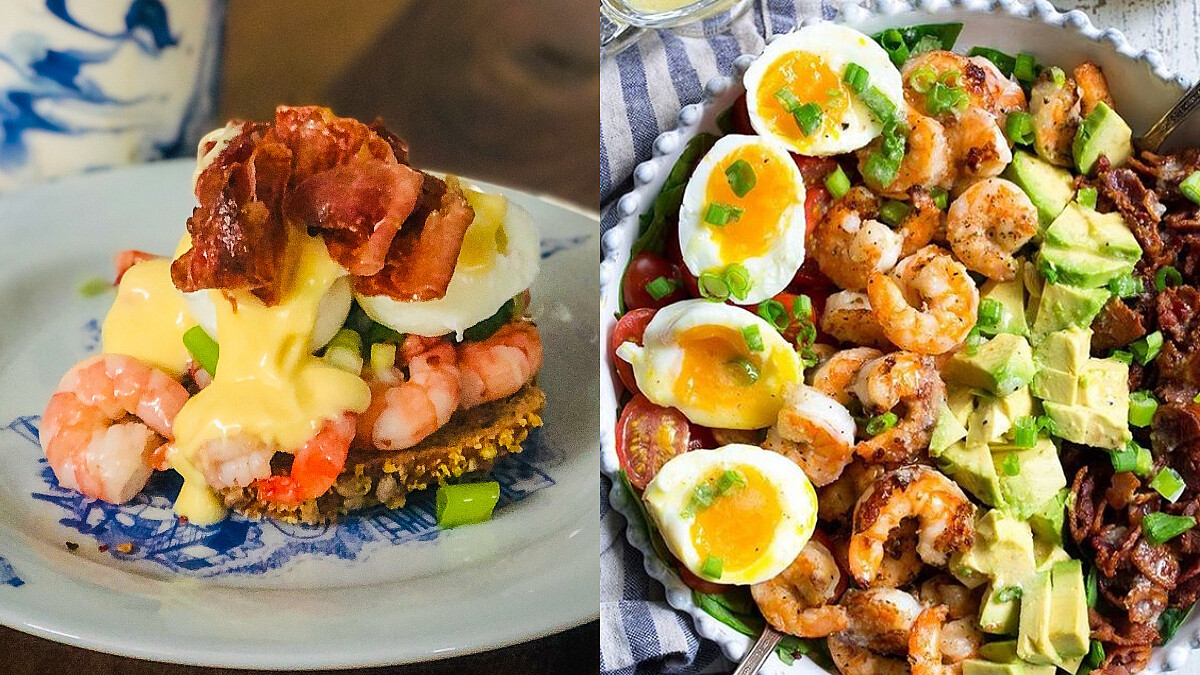 高蛋白低脂餐—太陽蛋蝦仁拌豆腐食譜,無敵美味一口吃下後會欲罷不能!