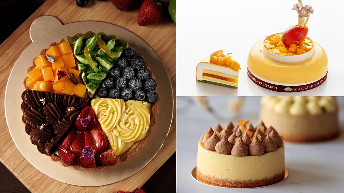 飯店頂級甜點宅配到家!青檸芒果蛋糕、百香果乳酪蛋糕、6色繽紛療癒派,當季酸甜滋味為防疫時光解悶