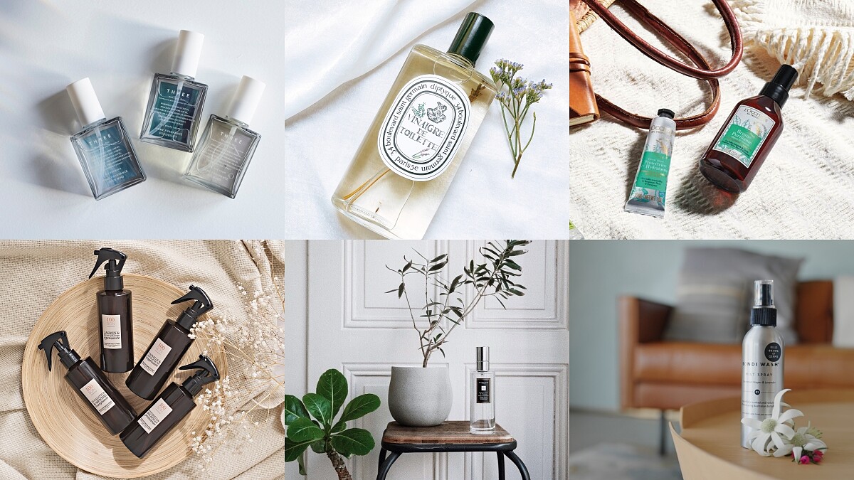 室內香氛噴霧8款推薦！一噴就讓空間香香的，還能轉換心情、淨化氣味