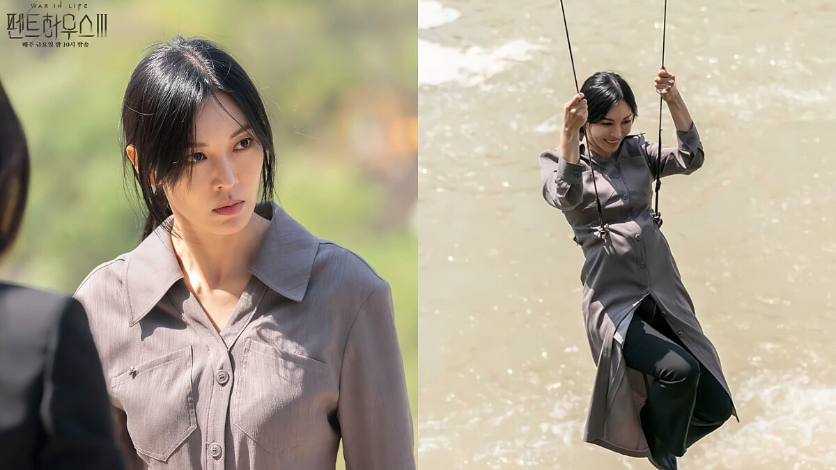 《上流戰爭3》第一集 千書真 這幕原來這樣拍!金素妍 敬業認真,傻大姐性格讓驚險場面看來好歡樂!