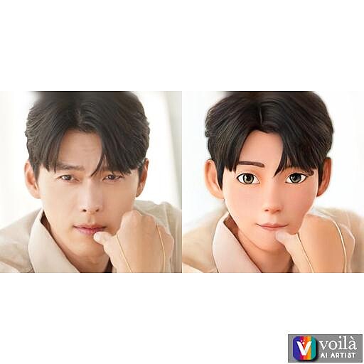 玄彬、孫藝珍 超夯變臉APP化身卡通人物