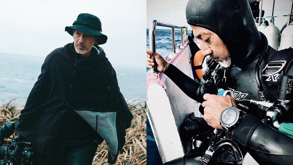 工作結合興趣！水下導演袁緒虎愛「泡在海裡」 享受大海沉潛的驚喜