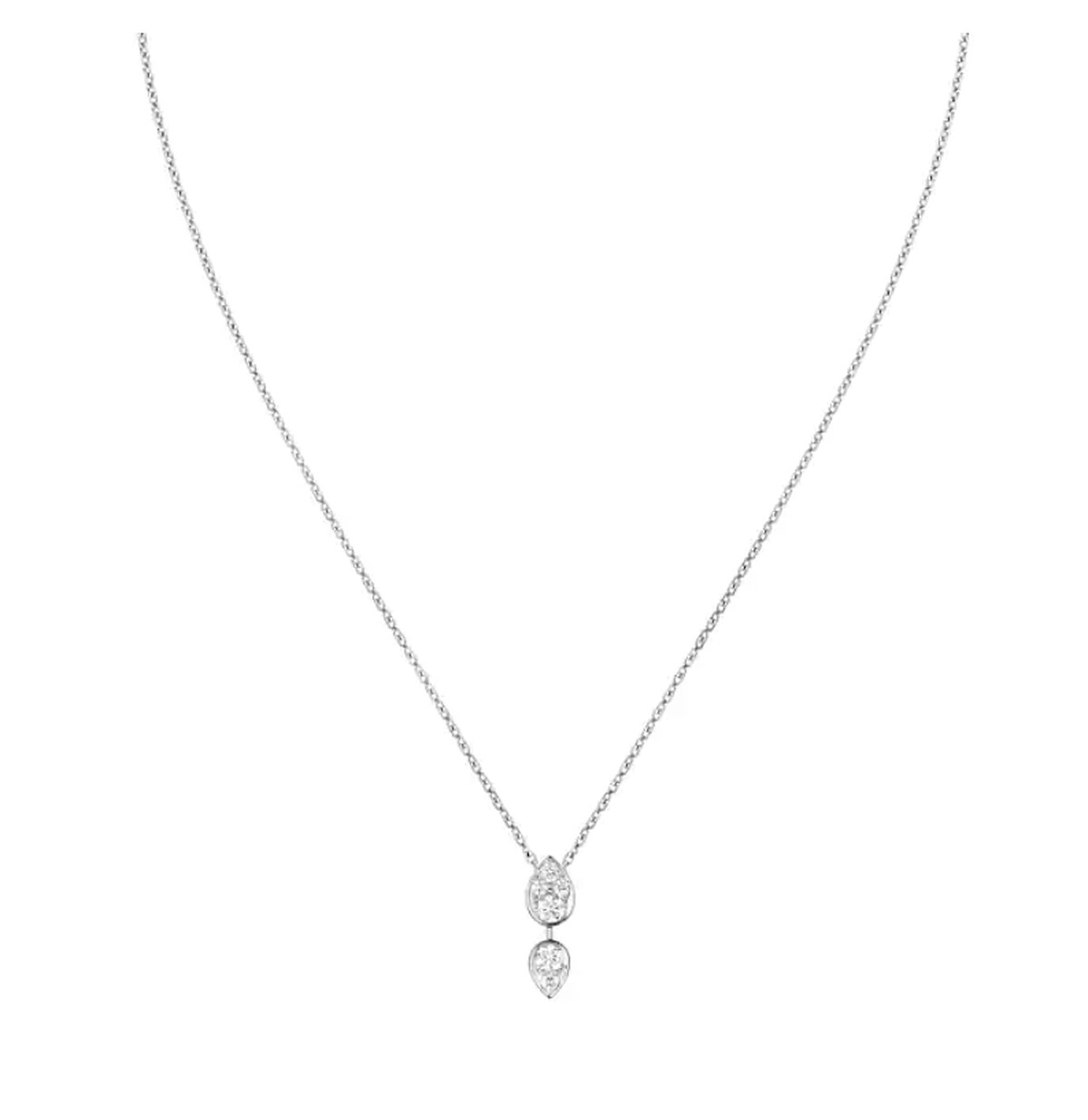 Joséphine Ronde d'Aigrettes 系列白金吊墜