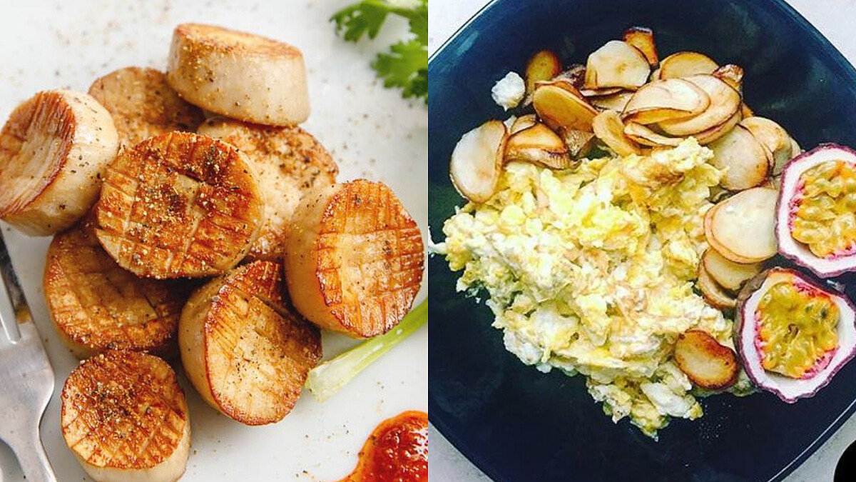 3道滑嫩鮮美杏鮑菇低脂料理：手撕杏鮑菇拌菠菜/杏鮑菇雙椒炒蛋/黑胡椒杏鮑菇骰子牛 食譜來了！